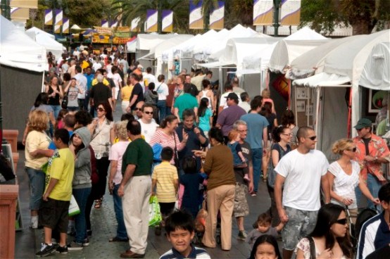 floridatraveler LAS OLAS ART SHOW