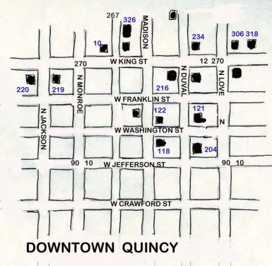 floridatraveler gadsden QUINCY-map