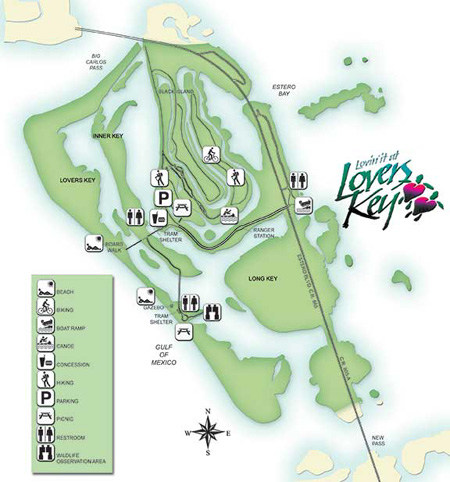 FLORIDATRAVELER-Lovers-Key-Parkmap