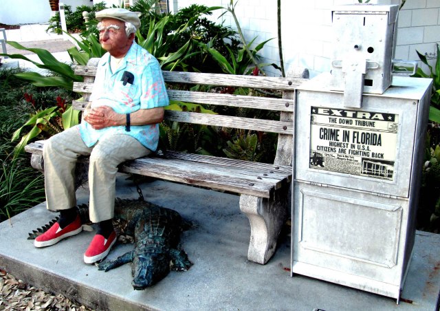 FLORIDATRAVELER sarasota gator and tourist