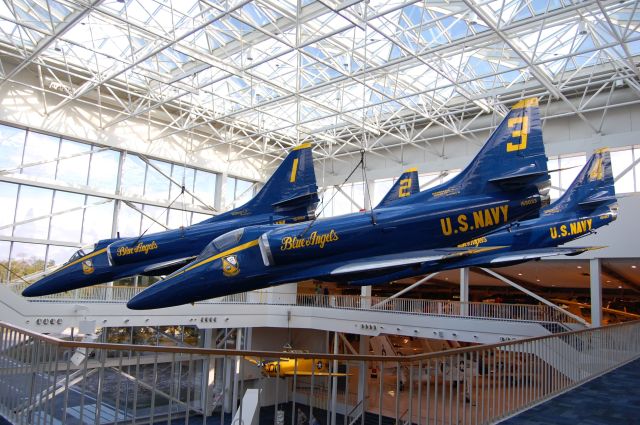 FLORIDATRAVELER BlueAngelJetsatNationalNavalAviationMuseuminPensacolaPW3