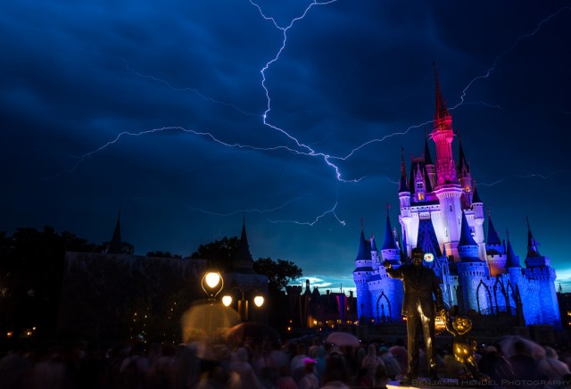 FLORIDATRAVELER lightning at disney