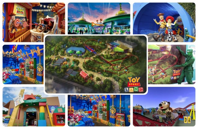 FLORIDATRAVELER toy story land collage