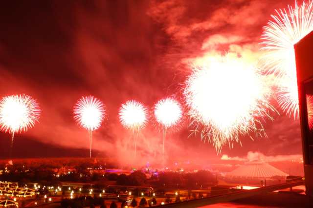 floridatraveler CALIFORNIA GRILL fireworks