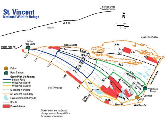 FLORIDATRAVELER stvincentmapUSFWS