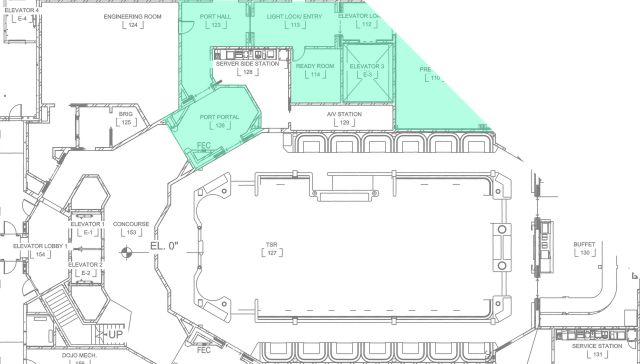 floridatraveler STAR WARS HOTEL entrance way